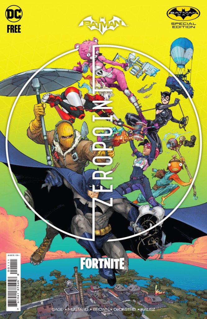 Batman, Batman Day, Fortnite, Zeropoint comic